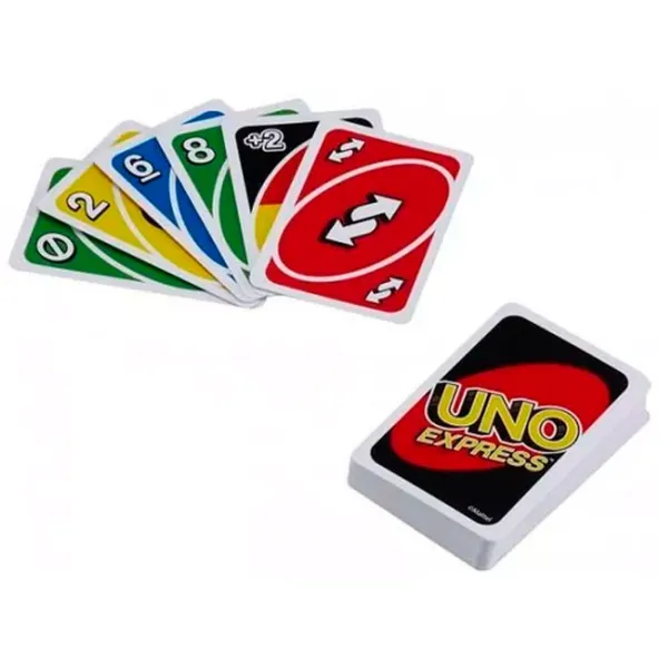 Настольная игра Mattel UNO Express 6+/ Игральные карты photo 2