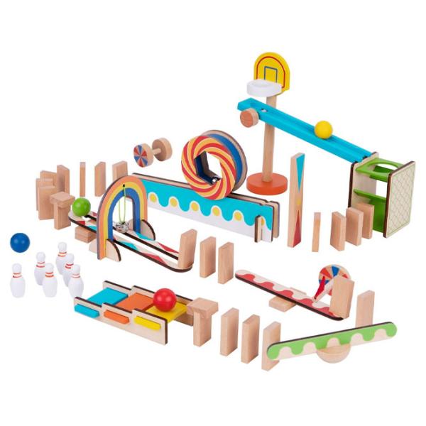 Настольная игра Tooky Toy TK389 3+/ Домино photo 1