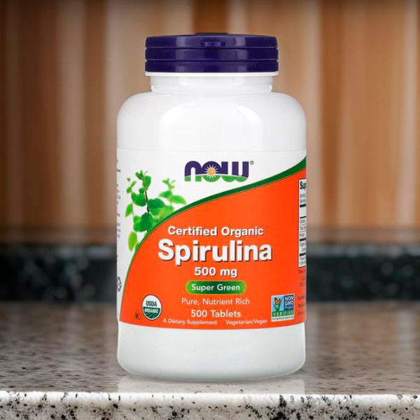 Complexe preantrenament Now Foods Spirulina 500 mg (733739027009) 3 g photo 3 Complexe preantrenament Now Foods Spirulina 500 mg (733739027009) 3 g photo 3