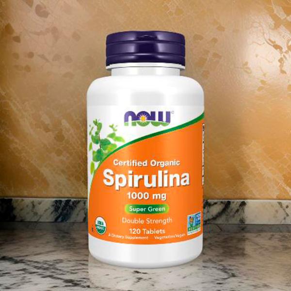 Complexe preantrenament Now Foods Spirulina 1000 mg (733739027153) 3 g photo 4 Complexe preantrenament Now Foods Spirulina 1000 mg (733739027153) 3 g photo 4