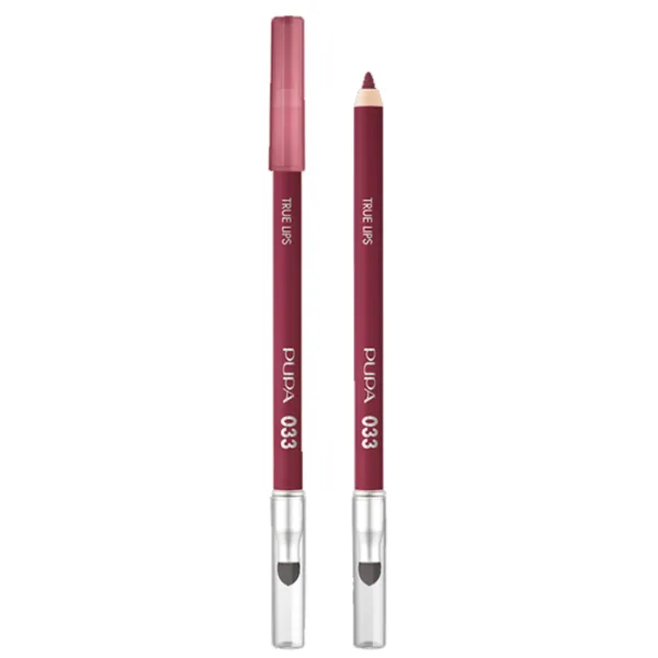 Creion pentru buze Pupa TRUE LIPS  033 / Bordo photo 1 Creion pentru buze Pupa TRUE LIPS  033 / Bordo photo 1