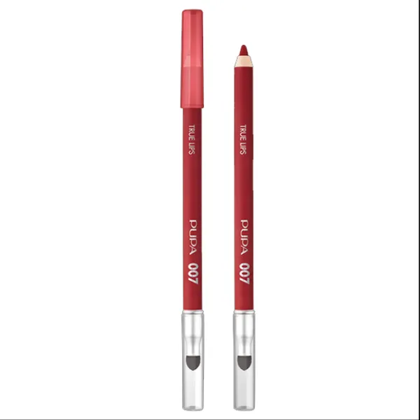 Creion pentru buze Pupa TRUE LIPS  007 / Red photo 1 Creion pentru buze Pupa TRUE LIPS  007 / Red photo 1