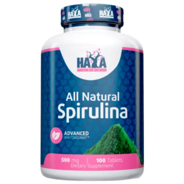 Complexe preantrenament Haya Labs All Natural Spirulina (853809007387)  photo 1