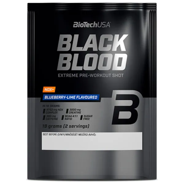 Complexe preantrenament BioTechUSA Black Blood NOX+ (5999076253814)  photo 1 Complexe preantrenament BioTechUSA Black Blood NOX+ (5999076253814)  photo 1