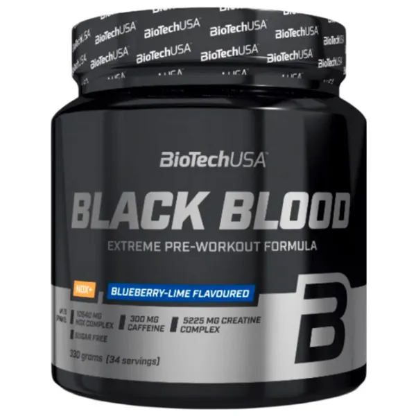 Complexe preantrenament BioTechUSA Black Blood NOX+ (5999076253814)  photo 1 Complexe preantrenament BioTechUSA Black Blood NOX+ (5999076253814)  photo 1