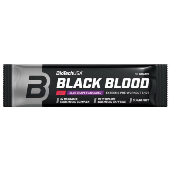 Complexe preantrenament BioTechUSA Black Blood CAF+ (5999076225880) 10 g photo 1 Complexe preantrenament BioTechUSA Black Blood CAF+ (5999076225880) 10 g photo 1