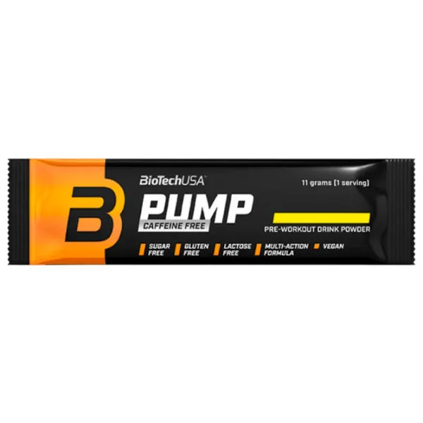 Complexe preantrenament BioTechUSA Pump Caffeine free (5999076253449) 11 g photo 1 Complexe preantrenament BioTechUSA Pump Caffeine free (5999076253449) 11 g photo 1