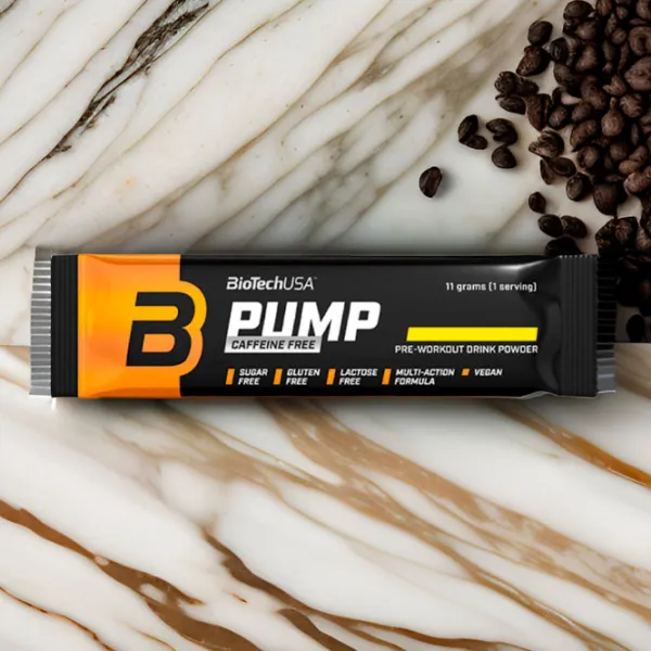 Complexe preantrenament BioTechUSA Pump Caffeine free (5999076251698) 11 g photo 2