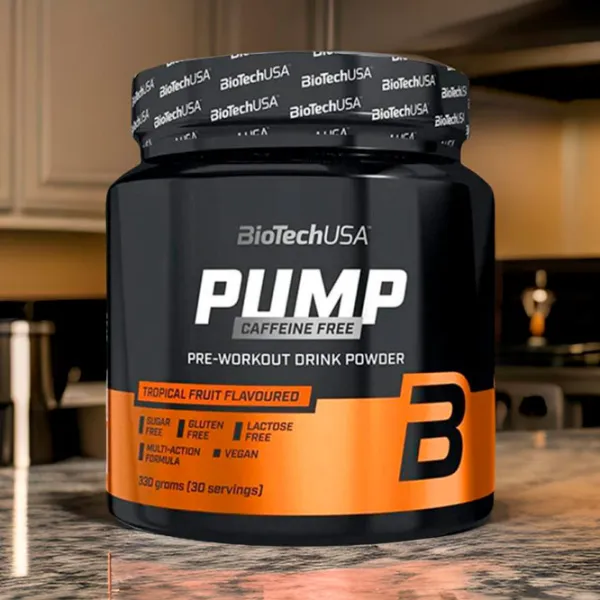Complexe preantrenament BioTechUSA Pump Caffeine free (5999076253425) 11 g photo 2
