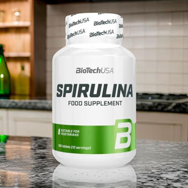 Complexe preantrenament BioTechUSA Spirulina (5999076234110)  photo 2 Complexe preantrenament BioTechUSA Spirulina (5999076234110)  photo 2
