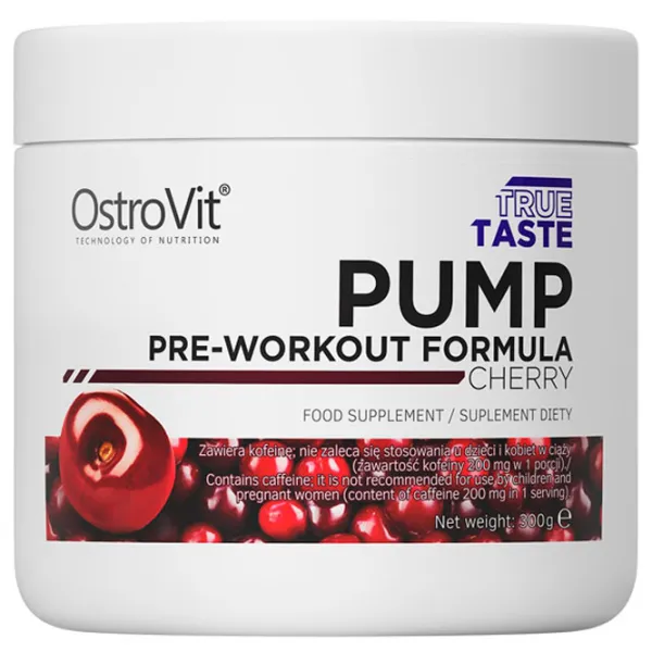 Complexe preantrenament OstroVit Pump Pre-Workout 300 (5902232614381)  photo 1 Complexe preantrenament OstroVit Pump Pre-Workout 300 (5902232614381)  photo 1