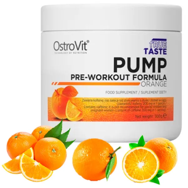 Complexe preantrenament OstroVit Pump Pre-Workout 300 (5902232611304)  photo 2
