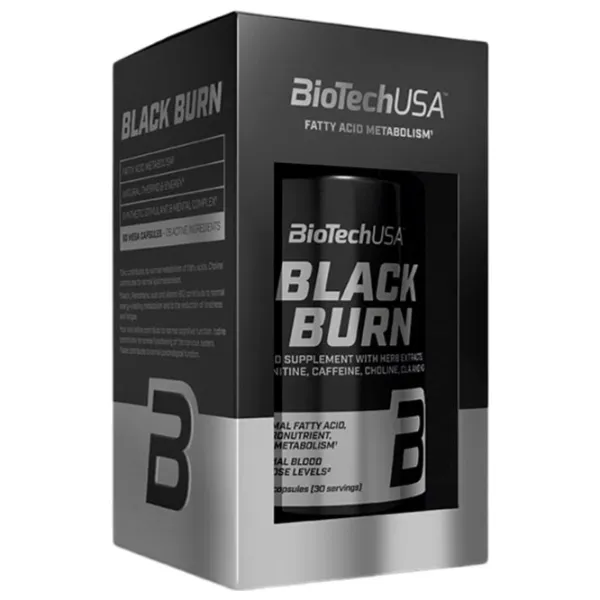 Arzătoare de grăsime BioTechUSA Black Burn (5999076229246) 9090 photo 2