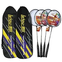 Set de palete Donic-Schildkrot 99542 Pentru badminton / Drept / Nefrită