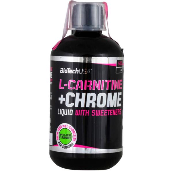 Arzătoare de grăsime BioTechUSA L-Carnitine + Chrome (5999500534090)  photo 1