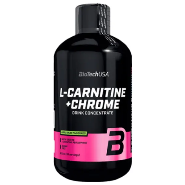 Arzătoare de grăsime BioTechUSA L-Carnitine + Chrome (5999500532430)  photo 1