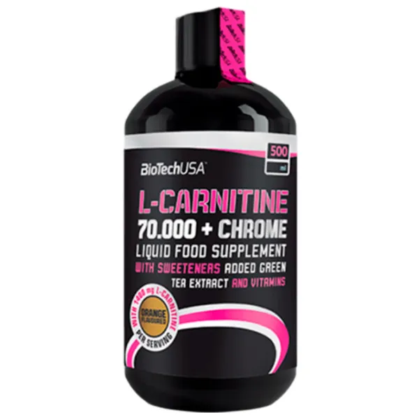 Arzătoare de grăsime BioTechUSA L-Carnitine 70.000 (5999076204526)  photo 1 Arzătoare de grăsime BioTechUSA L-Carnitine 70.000 (5999076204526)  photo 1