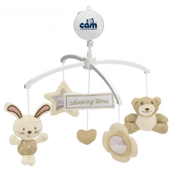 Carusel muzical CAM 2600000073943  White / Plush photo 1
