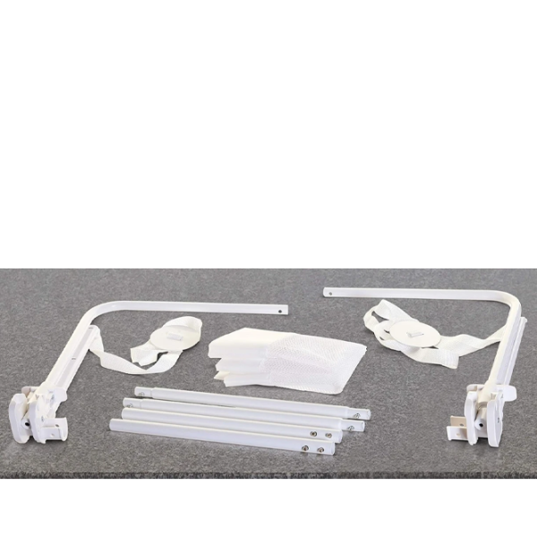 Barieră pentru pătuț DreamBaby G7762  White / Poliester photo 2 Barieră pentru pătuț DreamBaby G7762  White / Poliester photo 2