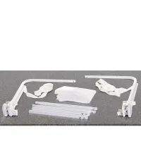 Барьер для кроватки DreamBaby G7762 Белый / Полиэстер photo 2