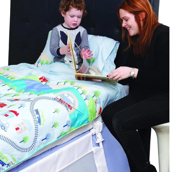Barieră pentru pătuț DreamBaby G7762  White / Poliester photo 3 Barieră pentru pătuț DreamBaby G7762  White / Poliester photo 3