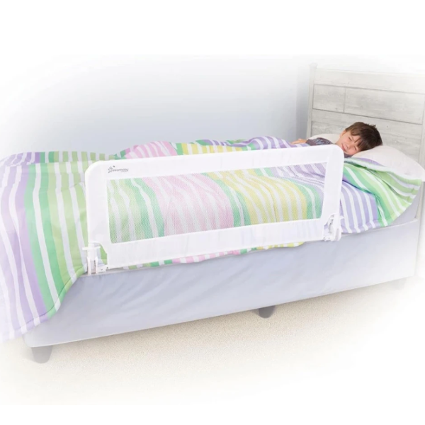 Barieră pentru pătuț DreamBaby G7762  White / Poliester photo 4 Barieră pentru pătuț DreamBaby G7762  White / Poliester photo 4