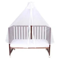 Baldachin pentru pătuț Veres 158.1.01  White / Bumbac