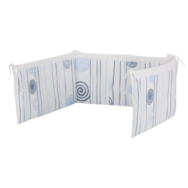 Barieră pentru pătuț Chipolino SPBUMP02403  Multicolor / Bumbac photo 1