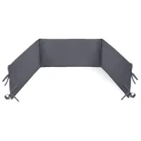 Барьер для кроватки Albero Mio 5904165683809  Графит / Хлопок