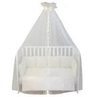 Балдахин для кроватки Veres 158.2.06  Слоновая кость / Полиэстер