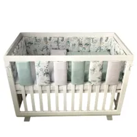 Комплект Фенс-бампер Veres 154.03.04  Зеленый / Хлопок