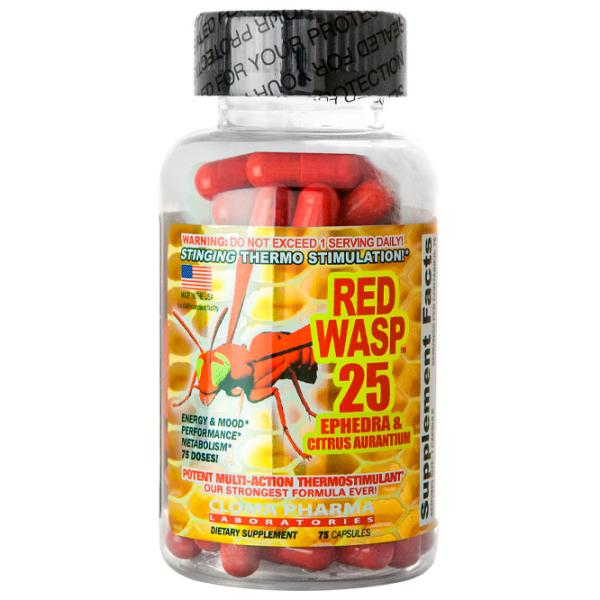 Arzătoare de grăsime Cloma Pharma Red Wasp 25 (859613252302) 75 photo 1 Arzătoare de grăsime Cloma Pharma Red Wasp 25 (859613252302) 75 photo 1