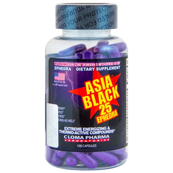 Arzătoare de grăsime Cloma Pharma Asia Black 25 (859613274229) 100 photo 1