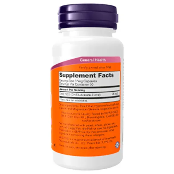 Arzătoare de grăsime NOW 7-Keto 25mg (733739030108) 90 photo 2