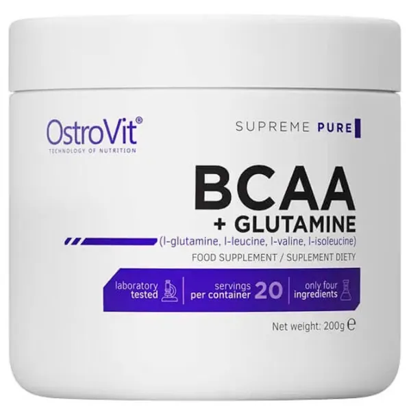 Aminoacizi Osrovit BCAA + Glutamine Pure (5902232610215)   photo 1 Aminoacizi Osrovit BCAA + Glutamine Pure (5902232610215)   photo 1