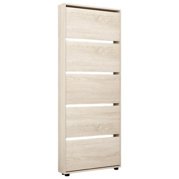 Обувной шкаф Mobildor-Lux LEO Slim 203 x 90 x 16см /Sonoma /Сонома photo 1 Обувной шкаф Mobildor-Lux LEO Slim 203 x 90 x 16см /Sonoma /Сонома photo 1