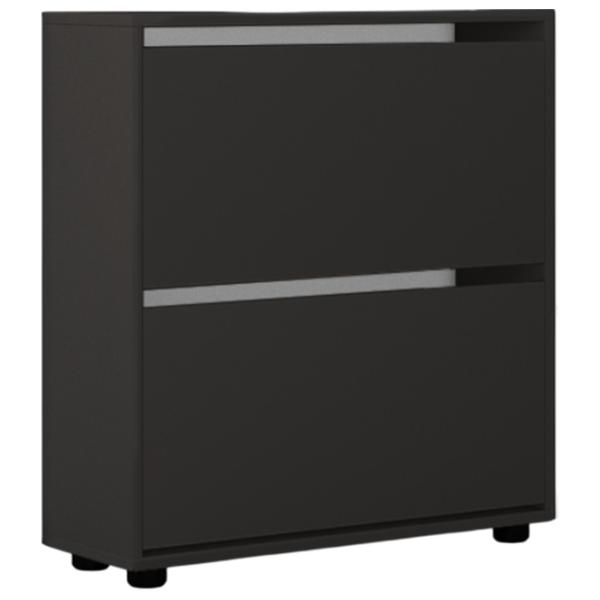 Обувной шкаф Mobildor-Lux LEO Slim 86 x 90 x 27 см /Anthracite /Антрацит photo 1 Обувной шкаф Mobildor-Lux LEO Slim 86 x 90 x 27 см /Anthracite /Антрацит photo 1