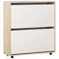 Dulap pentru încălțăminte Mobildor-Lux LEO Slim 86 x 90 x 27 /Sonoma /Sonoma