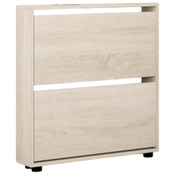 Dulap pentru încălțăminte Mobildor-Lux LEO Slim 86 x 80 x 16 /Sonoma /Sonoma photo 1