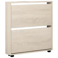 Dulap pentru încălțăminte Mobildor-Lux LEO Slim 86 x 80 x 16 /Sonoma /Sonoma