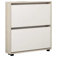 Dulap pentru încălțăminte Mobildor-Lux LEO Slim 86 x 80 x 16 /Sonoma /Sonoma