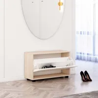 Обувной шкаф Mobildor-Lux Leo 47 x 60 x 27 см /Sonoma /Сонома photo 2