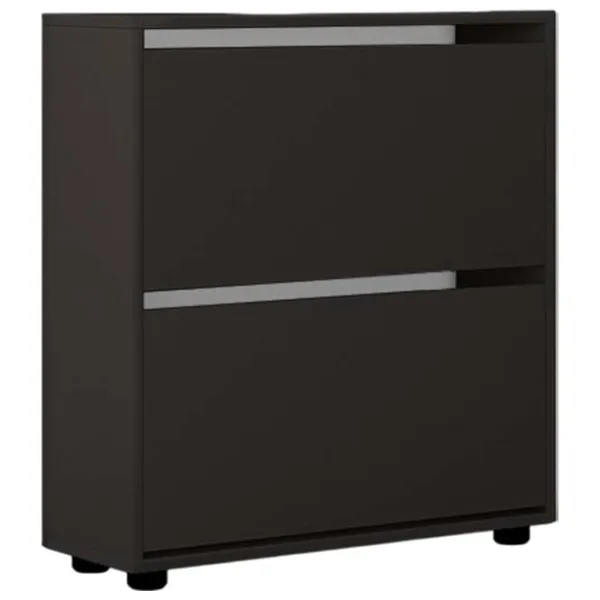 Обувной шкаф Mobildor-Lux Leo 86 x 60 x 27 см /Anthracite /Антрацит photo 1