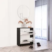 Обувной шкаф Mobildor-Lux Leo 86 x 60 x 27 см /Anthracite /Антрацит photo 2