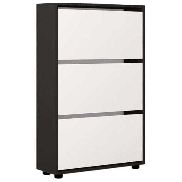 Обувной шкаф Mobildor-Lux Leo 125 x 60 x 27 см /Anthracite /Антрацит photo 1 Обувной шкаф Mobildor-Lux Leo 125 x 60 x 27 см /Anthracite /Антрацит photo 1