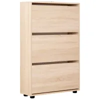 Dulap pentru încălțăminte Mobildor-Lux Leo 125 x 60 x 27 /Sonoma /Sonoma