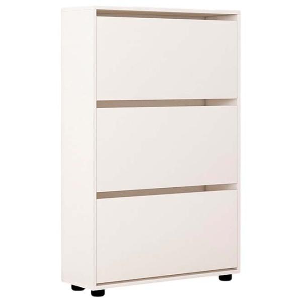 Dulap pentru încălțăminte Mobildor-Lux Leo 125 x 60 x 27 /White /White photo 1