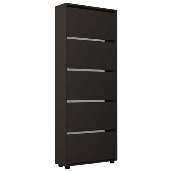 Dulap pentru încălțăminte Mobildor-Lux Leo 203 x 60 x 27 /Anthracite /Anthracite photo 1 Dulap pentru încălțăminte Mobildor-Lux Leo 203 x 60 x 27 /Anthracite /Anthracite photo 1