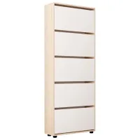 Dulap pentru încălțăminte Mobildor-Lux Leo 203 x 60 x 27 /Sonoma /Sonoma