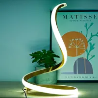 Lampă de masă Desk lamp JH-6001 Silver/Blue photo 3